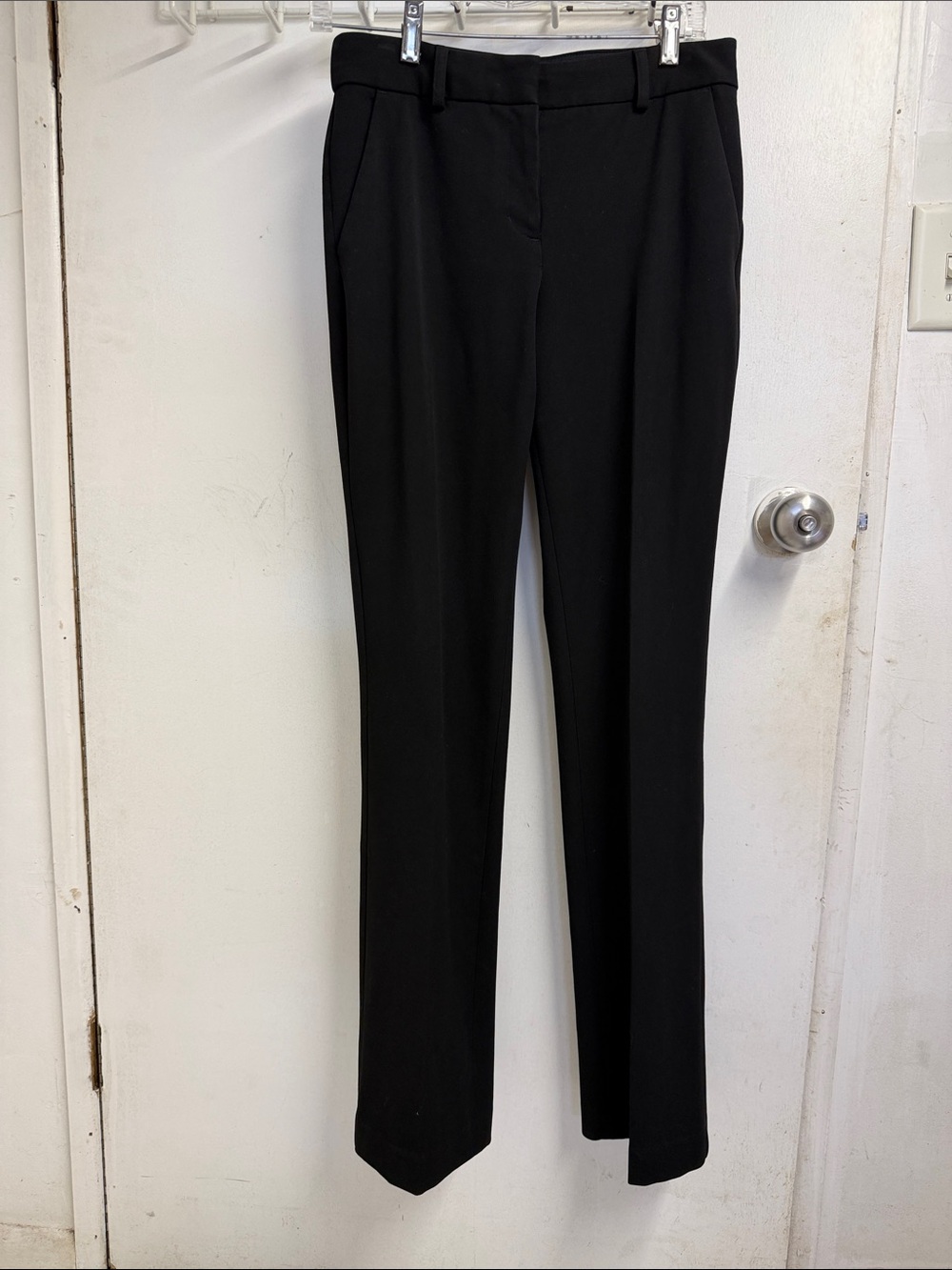 Express Classic Black Women's Straight-Leg Dress Pants